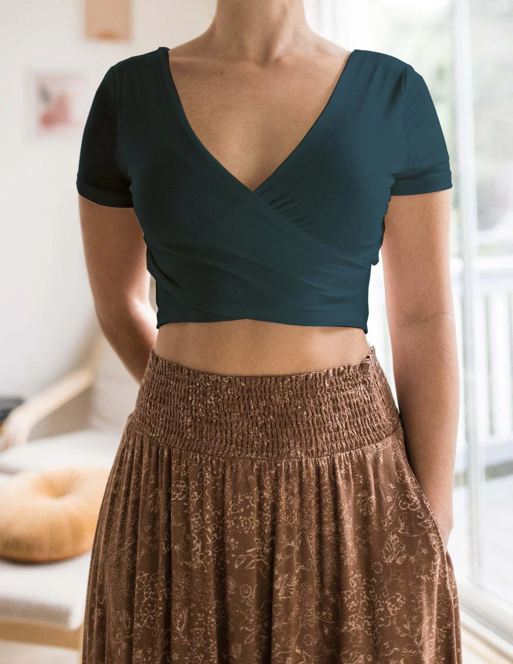 Soft Reversible Crop Top