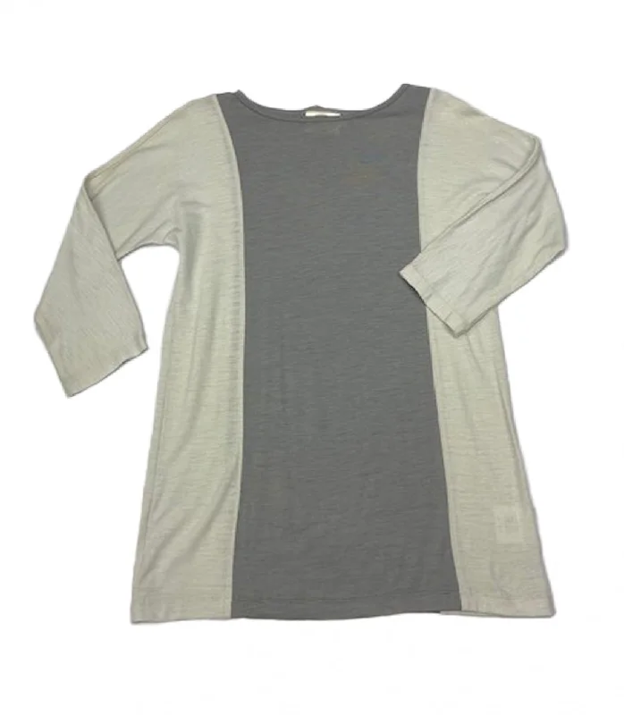 Womens Two Toned Boat Neck Top