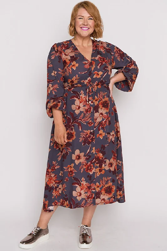 Millie Wall Flower Maxi Dress