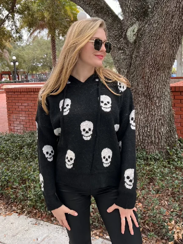 PIRATE SWEATER IN BLACK