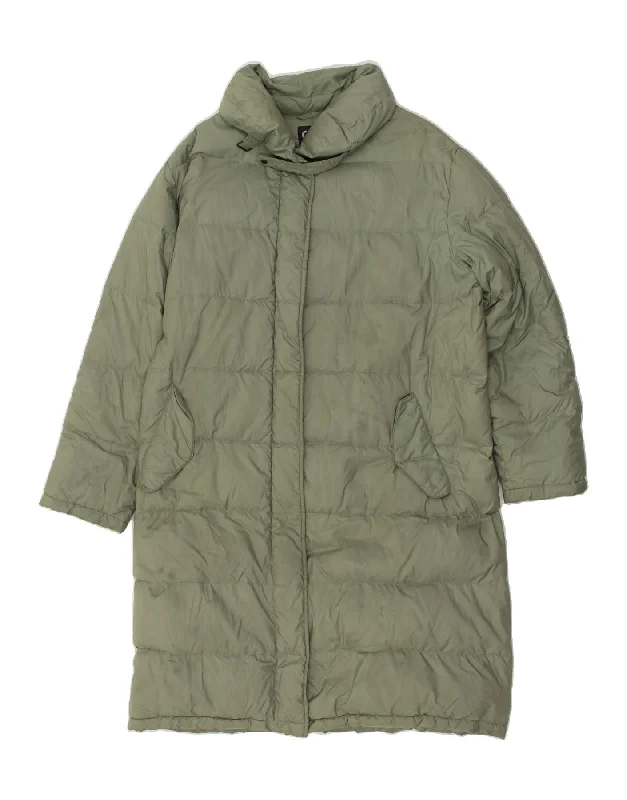 CIESSE PIUMINI Womens Padded Coat IT 48 XL Green Polyester