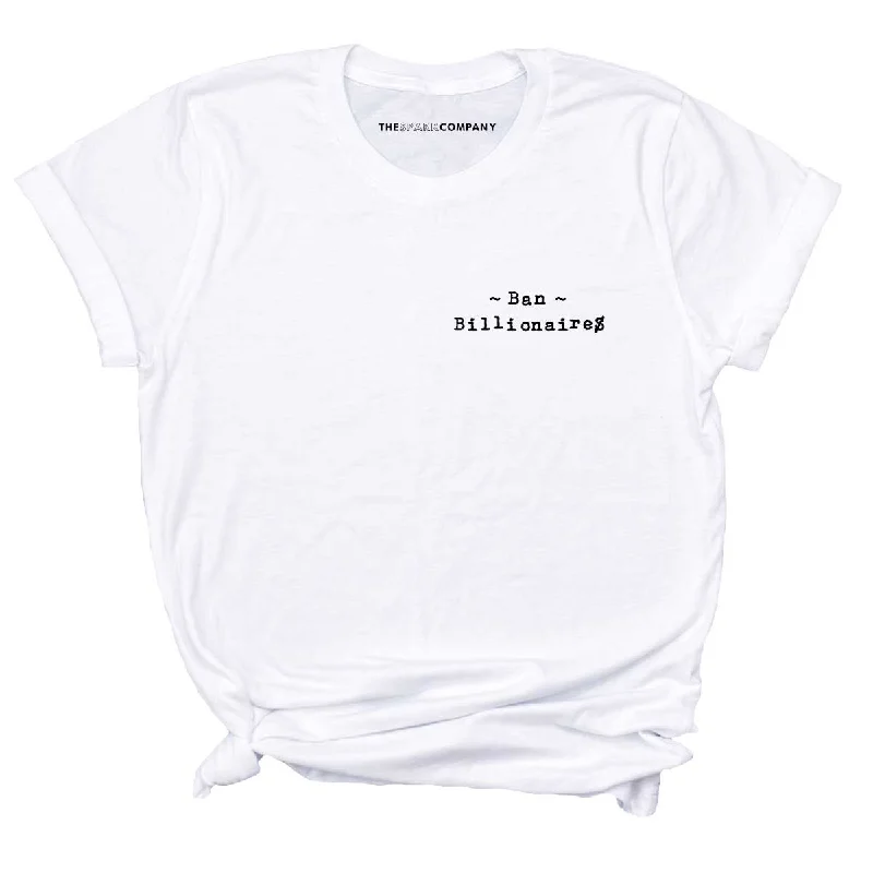 Ban Billionaires Feminist T-shirt