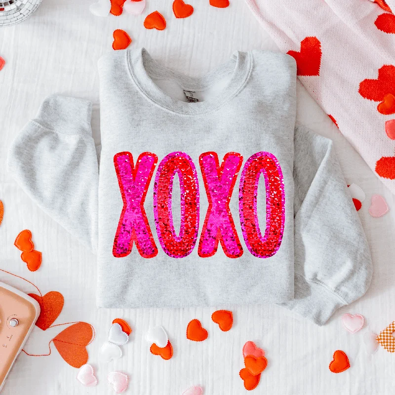 Faux XOXO Sweatshirt