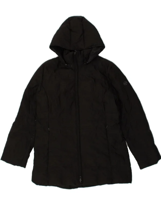 SERGIO TACCHINI Womens Hooded Padded Jacket IT 48 XL Black