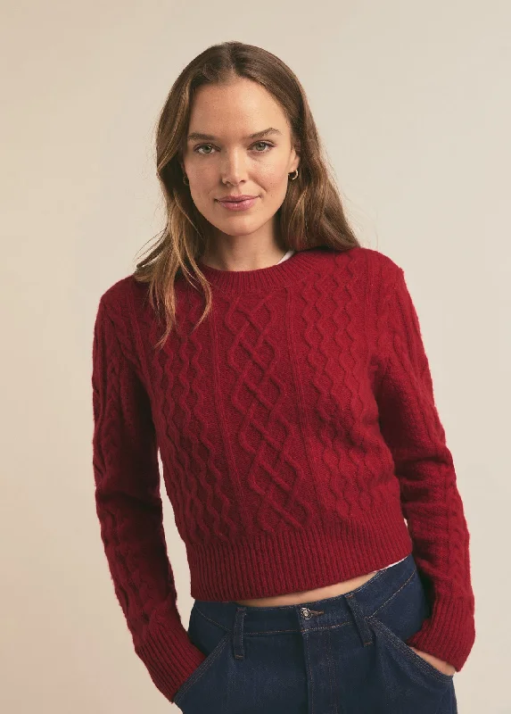 THE CABLE PULLOVER SWEATER